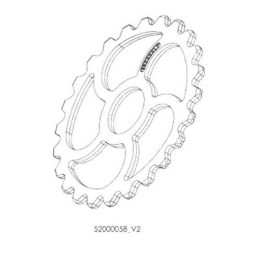 Croskill wheel - Ø : 490mm